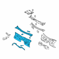 OEM 2020 Ford Mustang Dash Panel Diagram - FR3Z-6301610-B