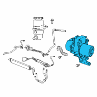 OEM 2014 Jeep Grand Cherokee Pump-Power Steering Diagram - 5154662AC