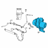 OEM 2015 Jeep Grand Cherokee Pump-Power Steering Diagram - 5154662AC