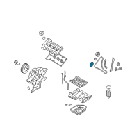 OEM Kia Sedona Sprocket-Exhaust Camshaft Diagram - 242213C110