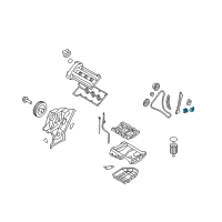 OEM 2008 Hyundai Azera Adapter Assembly-Tensioner Diagram - 24010-3C520