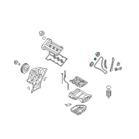 OEM 2007 Kia Sorento Guide Assembly Diagram - 244203C100