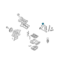 OEM Hyundai Entourage CVVT Assembly Diagram - 24350-3CAC0