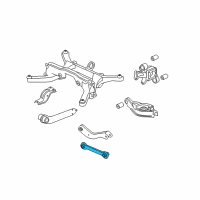 OEM 2008 Pontiac Torrent Lower Arm Diagram - 22678193