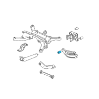 OEM Pontiac Bushing-Rear Suspension Lower Control Arm Diagram - 22715879