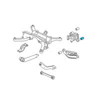 OEM 2005 Chevrolet Equinox Control Arm Bushing Diagram - 22706918