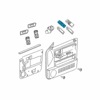 OEM 2006 Dodge Dakota Switch-Power Window Diagram - 4602735AB