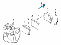 OEM 2009 Ford E-150 Adjust Screw Diagram - 8C2Z-13032-B