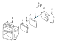 OEM 2011 Ford E-250 Adjust Screw Diagram - 8C2Z-13032-A