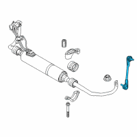 OEM 2017 BMW 540i xDrive Stabilizer Link Diagram - 31-30-6-861-483