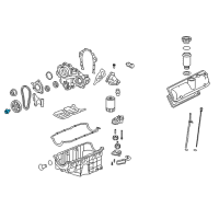 OEM Buick Crankshaft Balance Bolt Diagram - 11570965