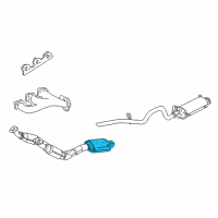 OEM 2001 Ford Explorer Converter Diagram - 1L2Z-5E212-AA