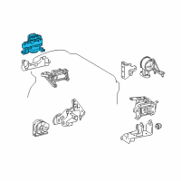 OEM 2021 Lexus NX300 INSULATOR Sub-Assembly Diagram - 12305-36060