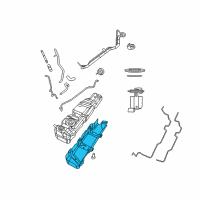 OEM 2011 Jeep Wrangler SKIDPLATE-Fuel Tank Diagram - 52059747AG