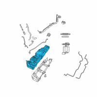 OEM 2008 Jeep Wrangler Fuel Tank Diagram - 52059718AO