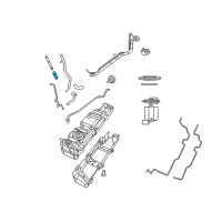 OEM Jeep Wrangler Hose-Fuel Diagram - 52126047AA