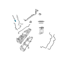 OEM 2007 Jeep Wrangler Hose-Fuel Diagram - 52126047AA