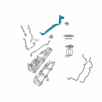 OEM 2007 Jeep Wrangler FUEL FILLER Diagram - 68518556AA