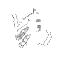 OEM 2007 Jeep Wrangler Fuel Line Connector Diagram - 52126063AB