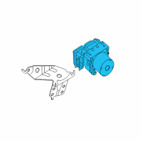 OEM Nissan Sentra Anti Skid Actuator Assembly Diagram - 47660-3RU1C