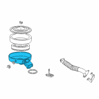 OEM 2000 Dodge Ram 1500 Van Body-Air Cleaner Diagram - 53032124AA