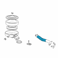 OEM Dodge B2500 Air Hose Diagram - 53032101