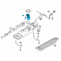 OEM 2017 Ford F-150 Fuel Pump Diagram - FL3Z-9H307-E