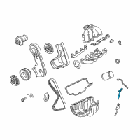 OEM 2001 Ford Ranger Dipstick Diagram - F87Z-6750-AA