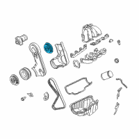 OEM 2001 Ford Ranger Oil Pump Diagram - F87Z-6256-AA