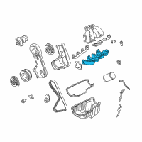 OEM 1996 Ford Ranger Manifold Diagram - F57Z-9424-D