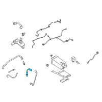 OEM 2010 Ford Taurus Upper Oxygen Sensor Diagram - 8F9Z-9F472-A