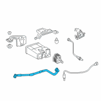 OEM 2015 Toyota Camry Vent Hose Diagram - 77404-06100