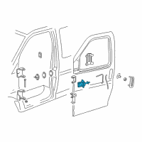 OEM 2012 GMC Savana 1500 Check Arm Diagram - 22768928