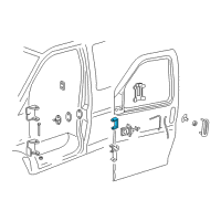 OEM 2017 Chevrolet Express 2500 Hinge Diagram - 15993232