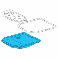 OEM 1998 Toyota Corolla Transmission Pan Diagram - 35106-12090