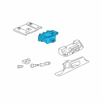 OEM 2008 Acura TL Initiator Unit, TPMS Diagram - 39360-S9V-A01