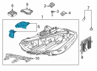 OEM 2020 BMW M235i xDrive Gran Coupe SET OF LED MODULES, LEFT Diagram - 63-11-9-448-115