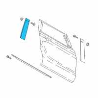 OEM 2019 Lincoln Navigator Applique Diagram - JL1Z-78255A34-B