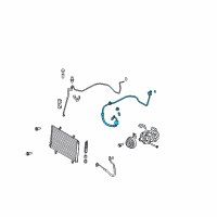 OEM 2011 Toyota Venza Suction Hose Diagram - 88704-0T010