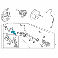 OEM 2021 Hyundai Accent Guide Cable, LH Diagram - 58235-F9300