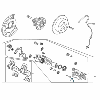 OEM 2021 Kia Rio Spring-Pad Diagram - 58288H8000