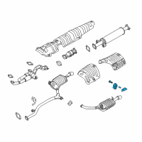 OEM Kia Support Assembly-Hanger Diagram - 287853F700