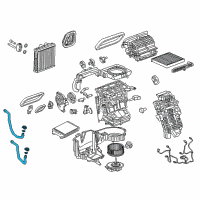 OEM Buick Enclave Tube Assembly Diagram - 84081111