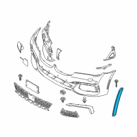 OEM 2018 BMW 740i Side Reflector Right Diagram - 63-14-7-355-806