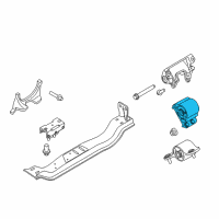 OEM 2017 Ford F-350 Super Duty Mount Diagram - HC3Z-6038-A