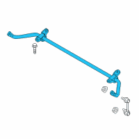 OEM BMW M6 Gran Coupe Stabilizer, Rear Diagram - 33-55-2-284-461