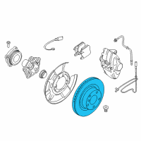 OEM 2018 BMW M3 Brake Disc, Ventilated, Right Diagram - 34-21-2-284-812