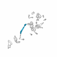 OEM 2015 Scion xB Intermed Shaft Diagram - 45260-12630