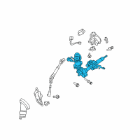 OEM Scion Column Assembly Diagram - 45250-12C80