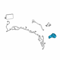 OEM Jeep Compass Sensor-Park Assist Diagram - 5UT05TZZAA